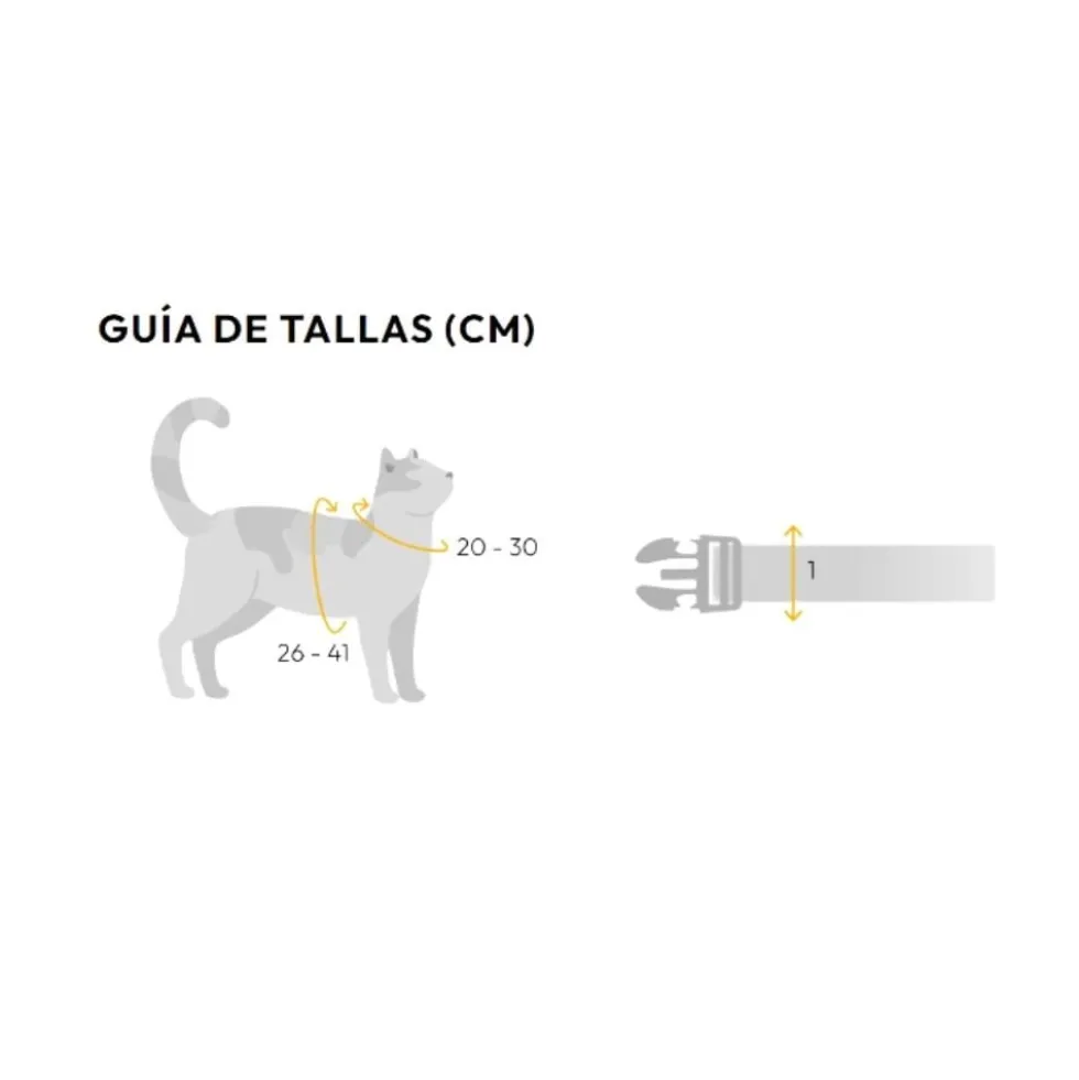 Dashi Arnés + Correa Neón Rosa para Gato