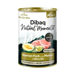 Dibaq Natural Moments Cerdo con Melón para Perro