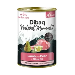 Dibaq Natural Moments Cordero con Pera para Perro