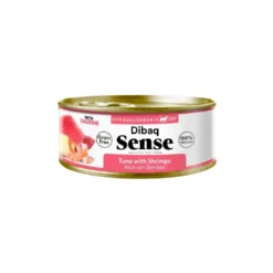 Dibaq Sense Lata de Atún con Gambas para Gato