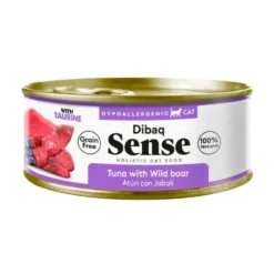 Dibaq Sense Lata de Atún con Jabalí para Gato