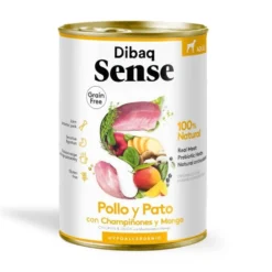 Dibaq Sense Lata de Pollo y Pato para Perro