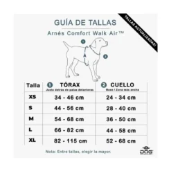 DOG Copenhagen Arnés Azul Comfort Walk Air para Perro