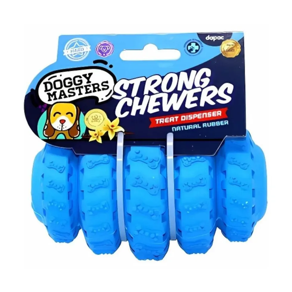 Doggy Masters Juguete Strong Chewers Azul