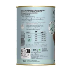 Dogs Love Lata Pato Comida Húmeda Natural 400g Perro