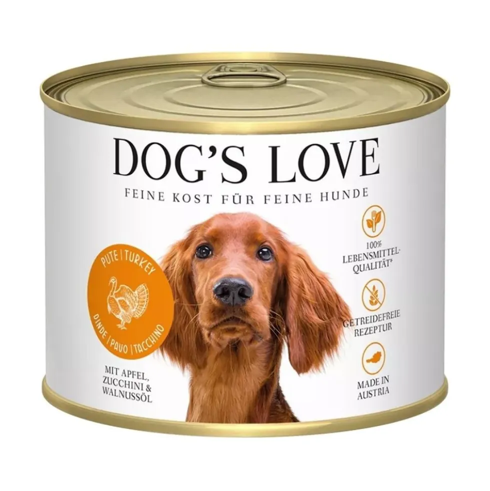 Dogs Love Lata Pavo Comida Húmeda Natural Perro