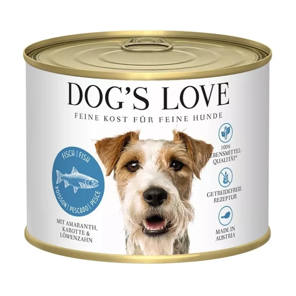 Dogs Love Lata Pescado Comida Húmeda Natural Perro