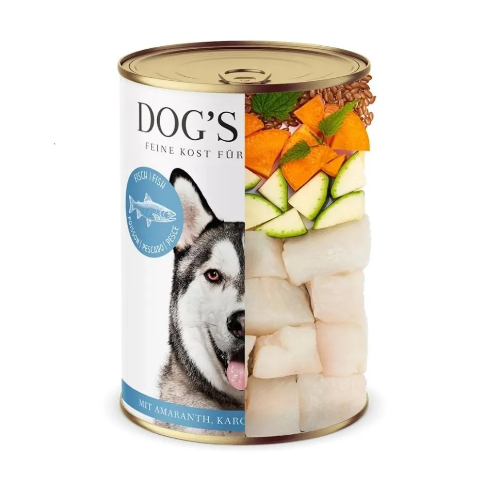 Dogs Love Lata Pescado Comida Húmeda Natural Perro