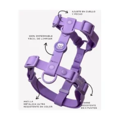 Dukier Arnés Waterproof Morado para Perros
