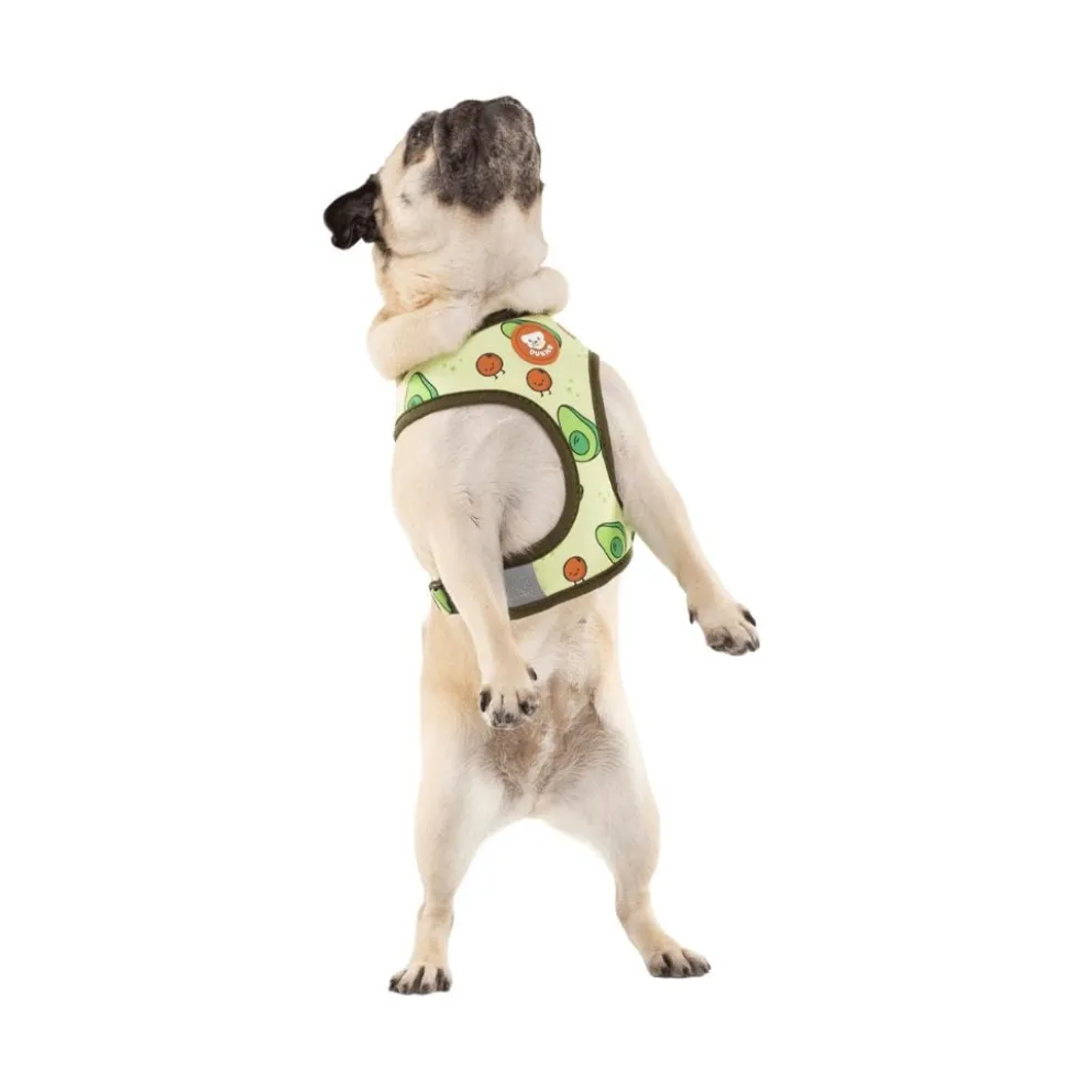 Dukier Avocado Arnés Reversible Para Perro