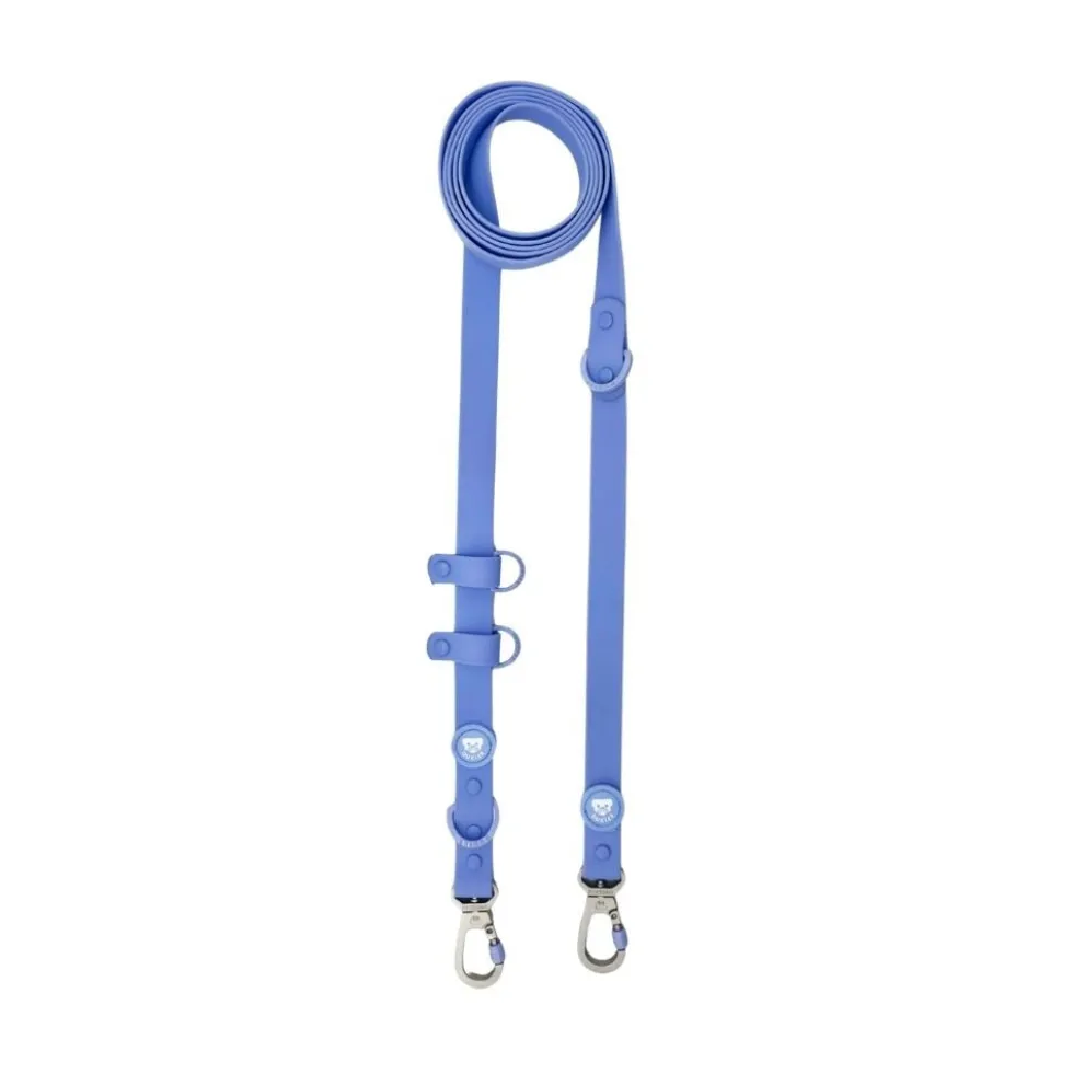 Dukier Correa Multiposición Waterproof Blue Lavender para Perro
