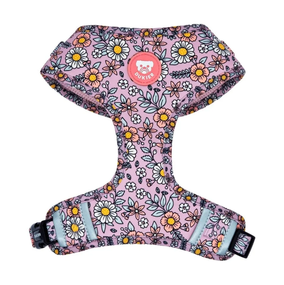 Dukier Flower Power Arnés Ajustable para Perros