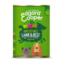 Edgard and Cooper Lata Adult Cordero y Ternera 400g Perro