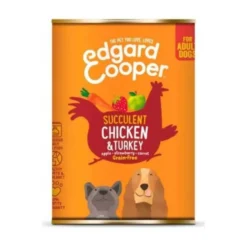 Edgard and Cooper Lata Adult Pollo y Pavo 400g Perro