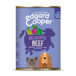 Edgard and Cooper Lata Adult Ternera 400g Perro