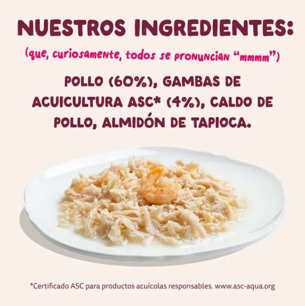 Edgard and Cooper Lata de Filetes de Pollo con Gambas para Gato