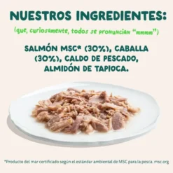 Edgard and Cooper Lata de Filetes de Salmón y Caballa para Gato