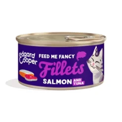 Edgard and Cooper Lata de Filetes de Salmón y Atún para Gato