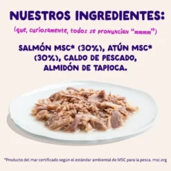 Edgard and Cooper Lata de Filetes de Salmón y Atún para Gato