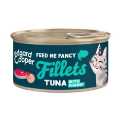 Edgard and Cooper Lata de Filetes de Atún y Gambas para Gato