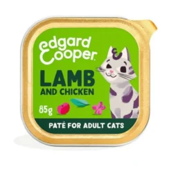 Edgard and Cooper Tarrina Adult Cordero y Pollo para Gato