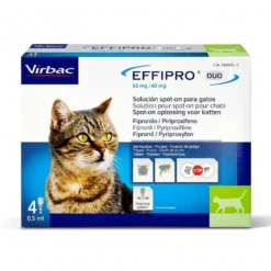 Effipro Duo Pipeta Antiparasitaria para Gato (4 uds)
