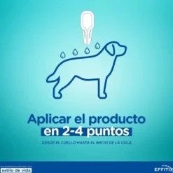 Effitix 4 Pipetas Antiparasitos para Perros (4 – 10 kg)