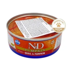 Farmina ND Adult Lata Codorniz Pollo y Calabaza para Gato