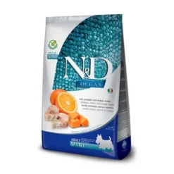 Farmina ND Ocean Adult Mini Pienso Natural de Bacalao para Perro