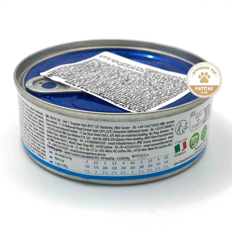 Farmina Vet Life Hipoalergénico Lata para Gatos