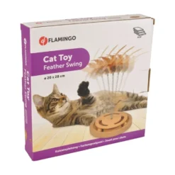 Flamingo Juguete Interactivo con Pelota para Gato