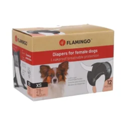 Flamingo Pañal Dipy para Perro (12 uds)