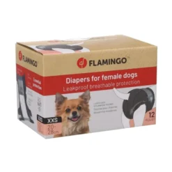 Flamingo Pañal Dipy para Perro (12 uds)