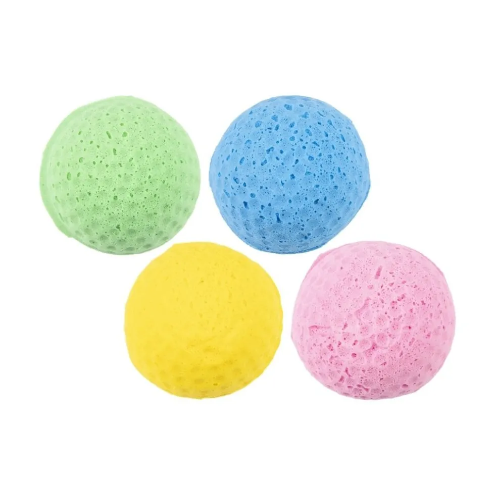 Flamingo Pelota de Goma Espuma para Gatos 4 cm