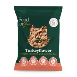 Food for Joe Comida Cocinada Turkeyflower para Gato
