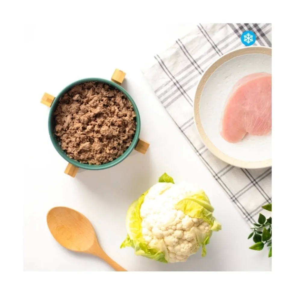 Food for Joe Comida Cocinada Turkeyflower para Gato