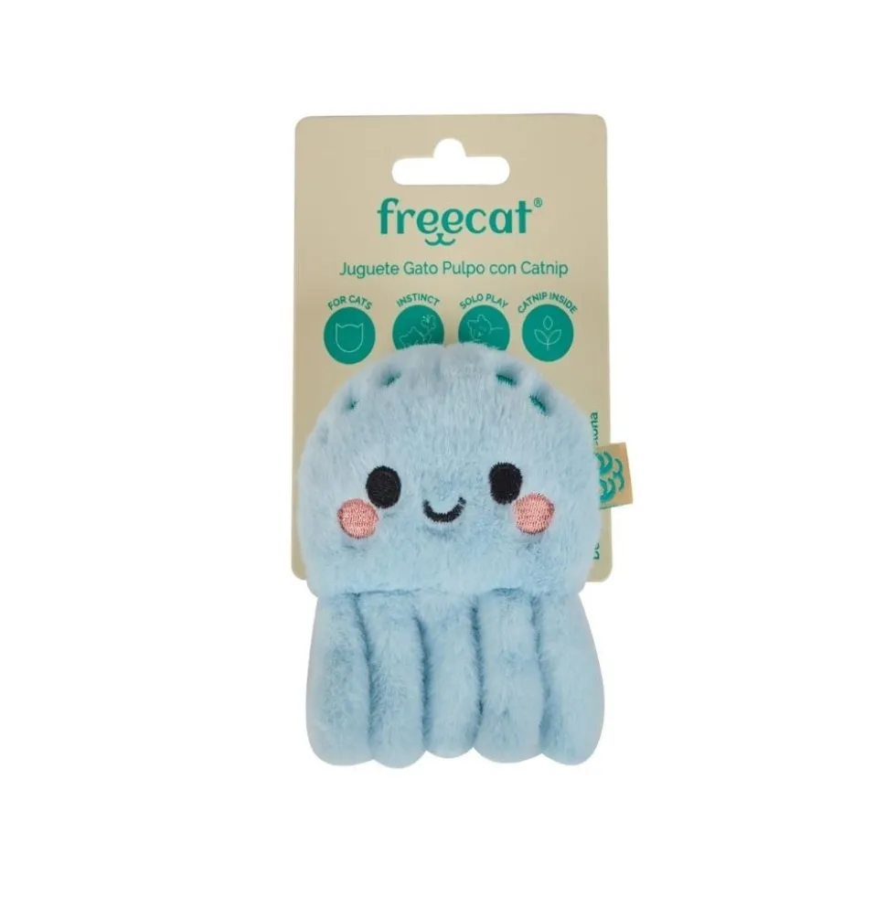 Freecat Juguete Pulpito con Catnip para Gato