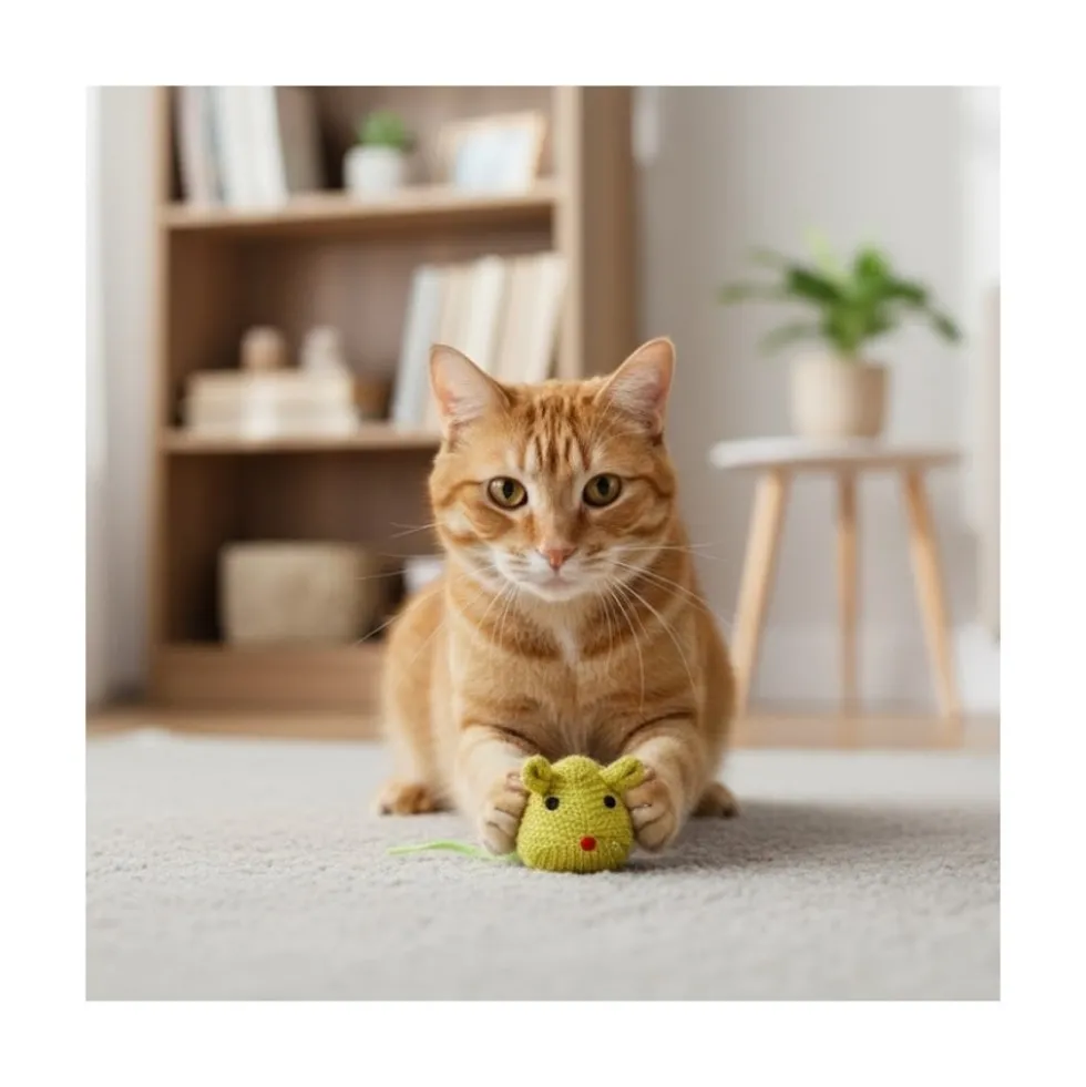 Freecat Peluche Ratón de Lana para Gatos (ud)