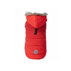 Freedog Abrigo Rojo de Lunares para Perro Pequeño