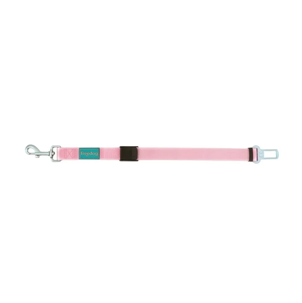 Freedog Cinturón de Seguridad para Coche Rosa