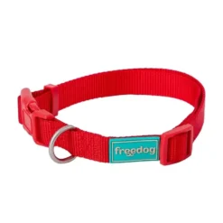 Freedog Collar Nylon Basic Rojo