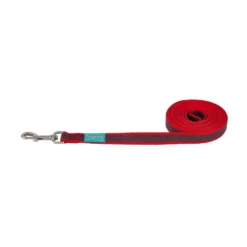 Freedog Correa Larga de Nylon Roja