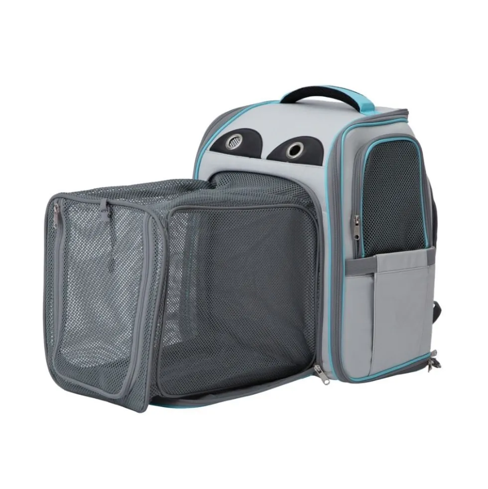 Freedog Mochila Fuji Gris Azul con Compartimento