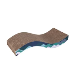 Freedog Rascador de Cartón Snake Azul Marino para Gatos