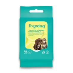 Freedog Toallitas Húmedas Citronela Pocket (25 ud)