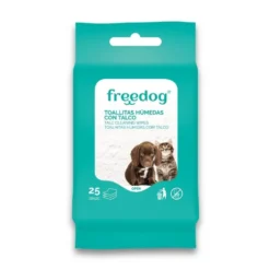 Freedog Toallitas Húmedas Talco Pocket (25 ud)