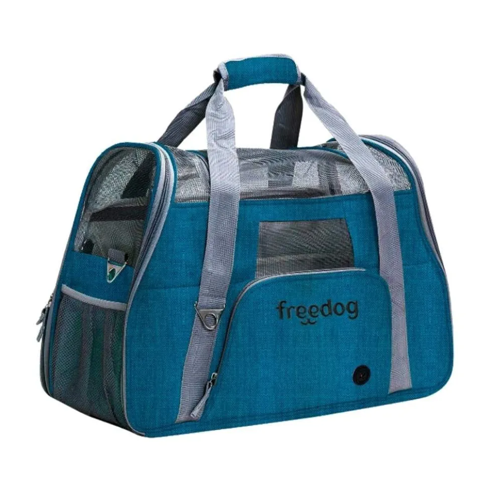Freedog Transportín Crossworld Azul