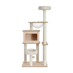 FreshCat Centro de Juegos de Madera con Cuna