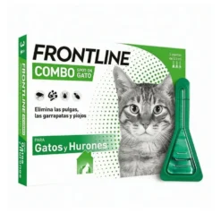 Frontline Combo 3 Pipetas Antiparasitarias para Gatos