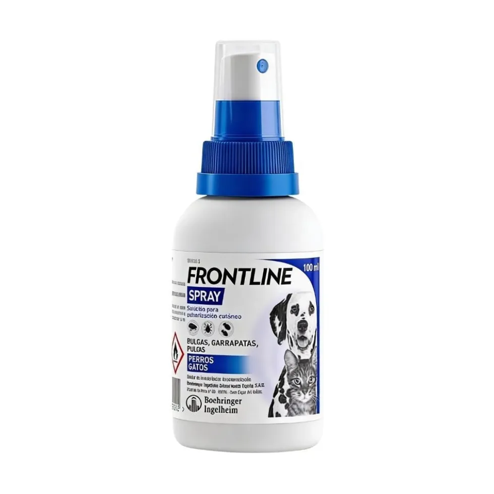 Frontline Spray 100 ml Antiparasitario para Perros y Gatos
